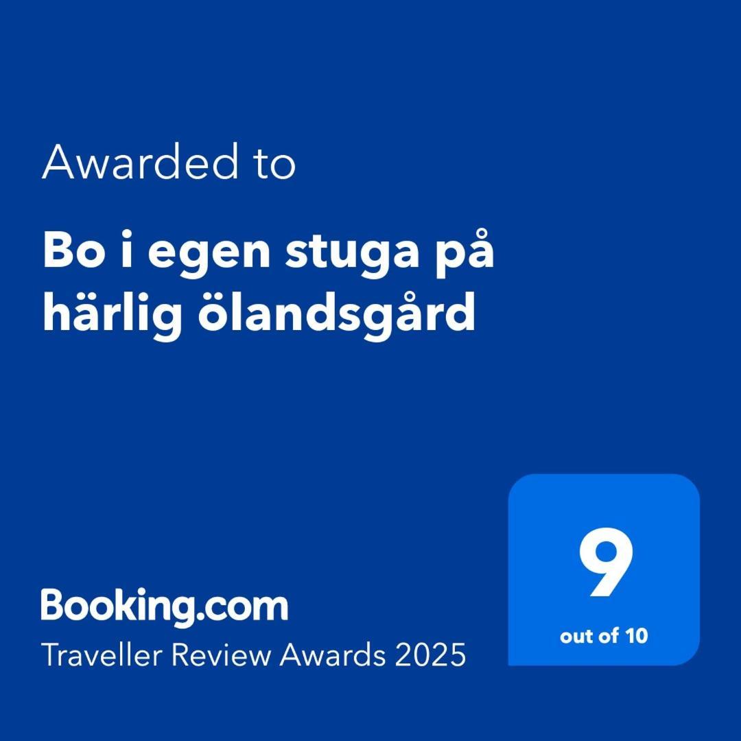Bo I Egen Stuga Pa Haerlig Oelandsgard Köpingsvik المظهر الخارجي الصورة